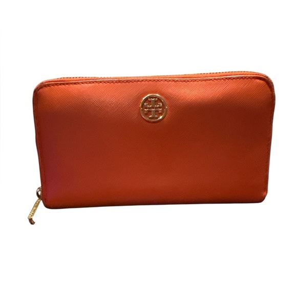 Tory Burch Handbags - Tory Burch Orange Wallet